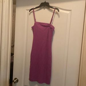 Plum Purple Bodycon Dress